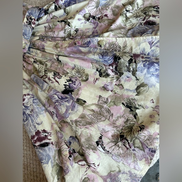 Vintage Floral Midi Dress - Picture 4 of 4